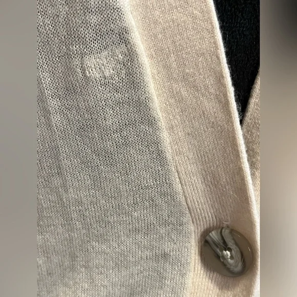 Club Monaco Cream Cashmere Cardigan sz XS - Picture 10 of 13